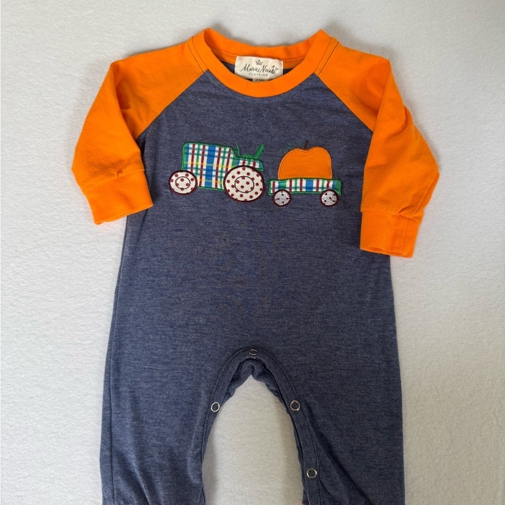 Fall Couture Tractor Bodysuit